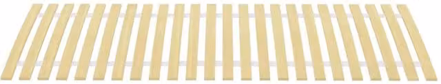 Berkfield Home Slatted Bed Base with 24 Cambered Sprung Wood Slats, W/D/H: 80 x 200 cm, Natural