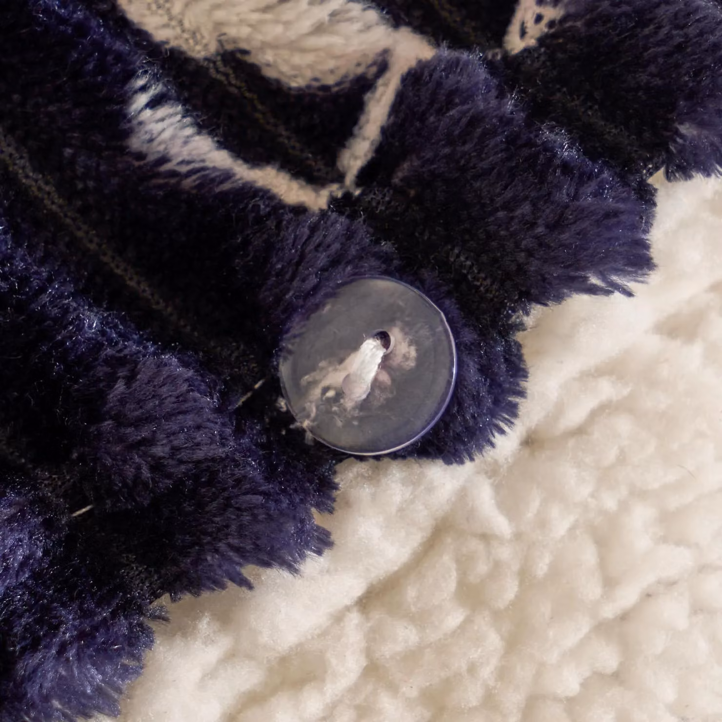 OHS Stag Duvet Cover and Pillowcase Bedding Set in Dark Navy Blue, W: 180 cm, H: 200 cm – 5