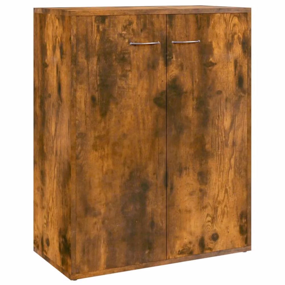 Berkfield Home Modern Smoked Oak Sideboard in Brown, W/D/H: 60 x 30 x 75 cm – 2