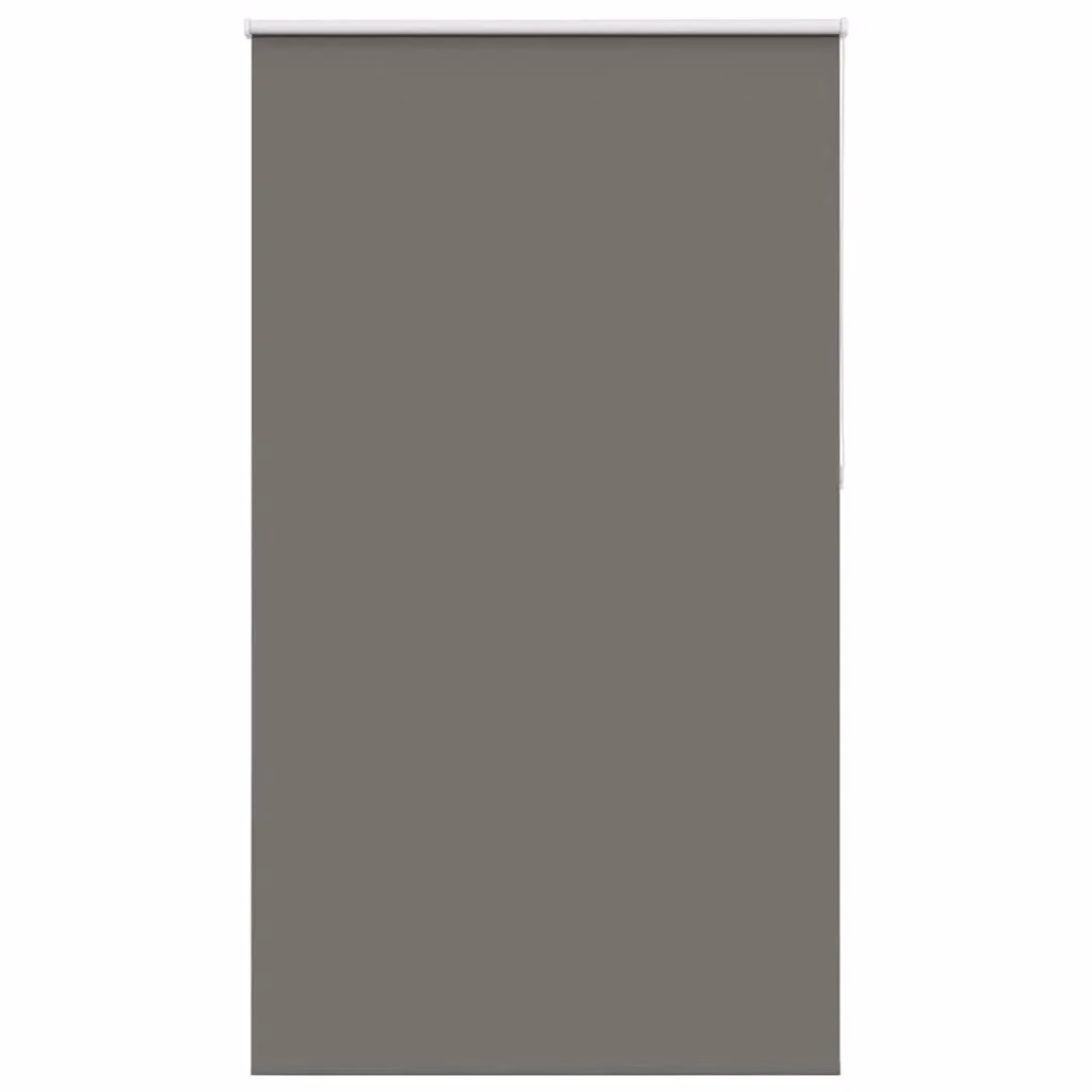 Berkfield Home Grey Blackout Roller Blind, Thermal Insulating Polyester Fabric, W: 130 cm, H: 230 cm – 2