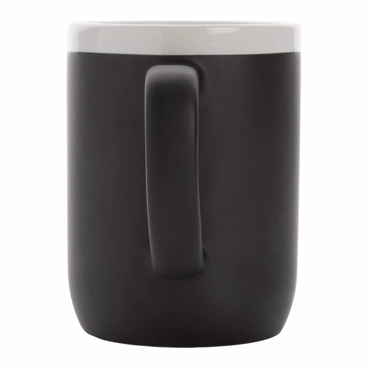 XD Design Contrast Rim Ceramic Mug, Black, 300 ml – 2