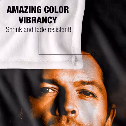 Warner Bros. Supernatural Castiel Portrait Silky Touch Super Soft Fleece Throw Blanket, Multicolour, W/D/H: 91 x 147 cm – 2