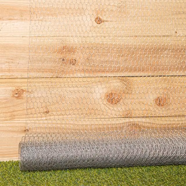 Green Blade Galvanised Steel Wire Netting for Garden and Vegetable Support, W: 90 cm, L: 5 m, Thickness: 13 mm – 1
