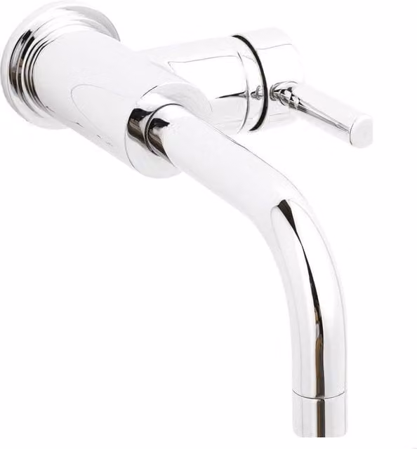 Balterley Fulfen Single Lever Side Action Basin Mixer in Silver Chrome