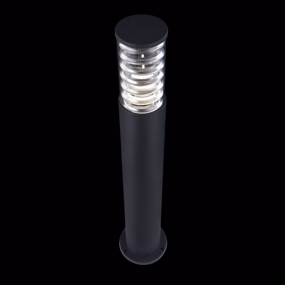 Netlighting Bronx Black Outdoor Floor Bollard Lamp with IP54 Rating and E27 Socket – 2