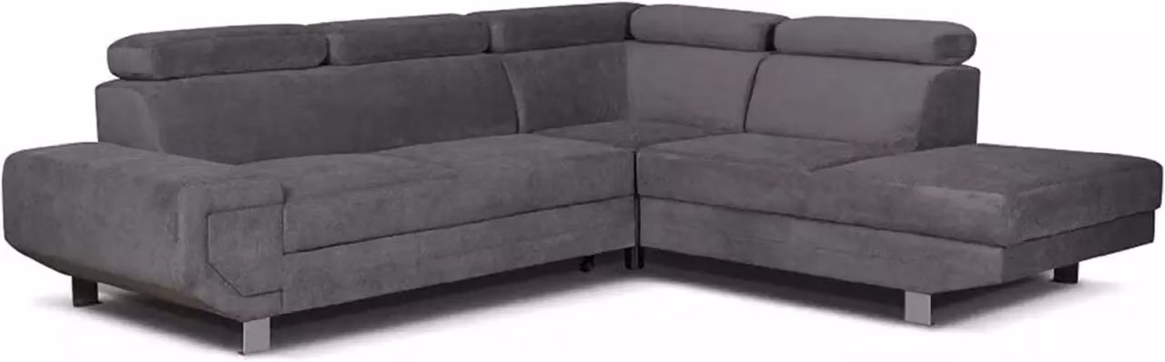 Snugg Furniture Sarntic Right Hand Corner Sofa Bed with Storage in Grey – 2