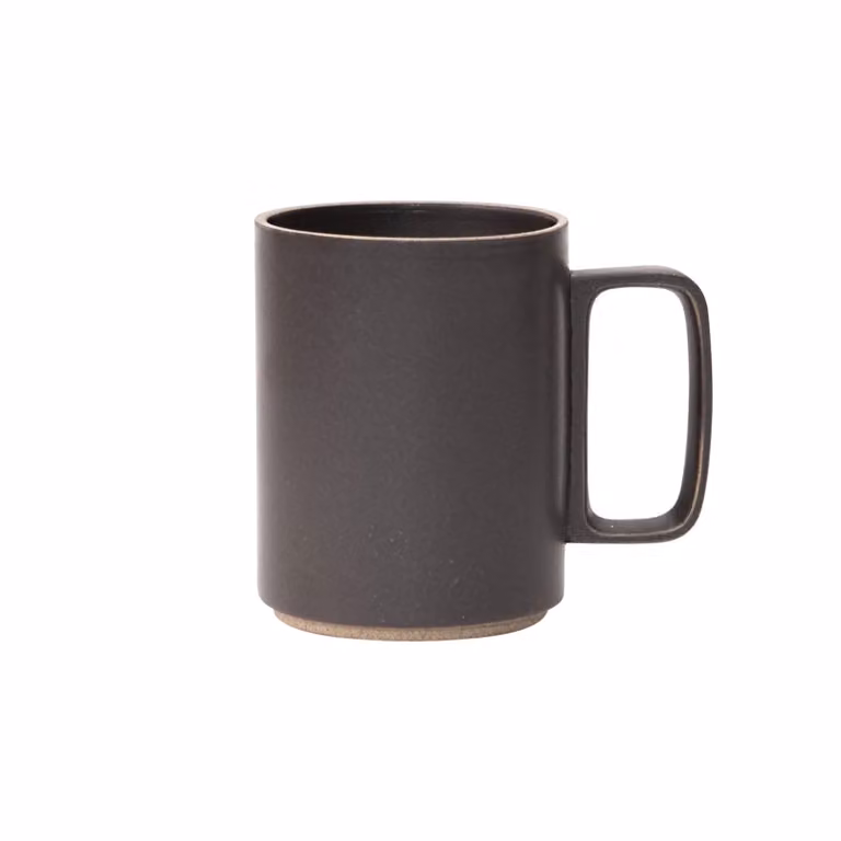 Hasami Porcelain Black Large Mug