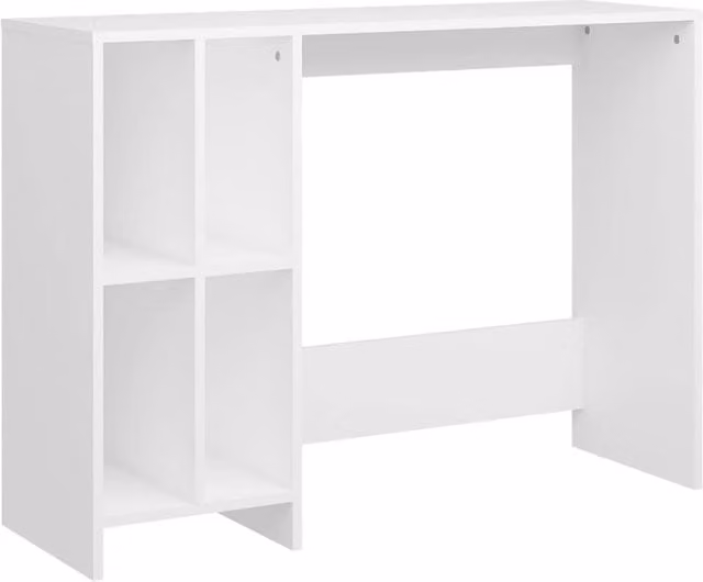 Berkfield Home Notebook Writing Desk in White, W/D/H: 102.5 x 35 x 75 cm – 1