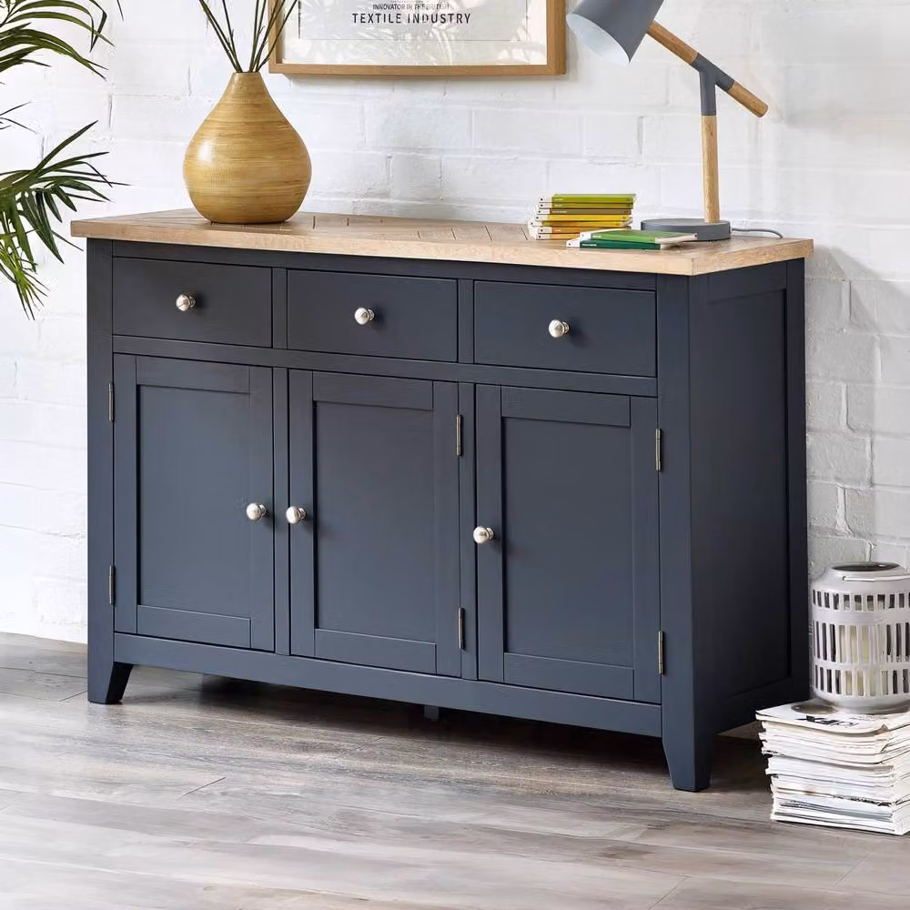 Cheshire Ainsley Sideboard in Dark Grey and Oak – 3