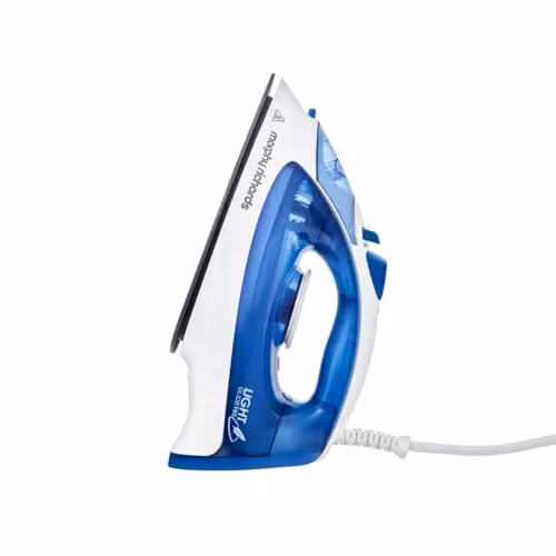 Morphy Richards LightGlide Steam Iron with Ceramic Non-Stick Soleplate, 2200W, Blue and White – 1