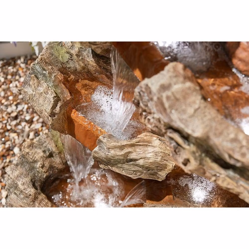 Altico Garden Products Ltd Glengarry Cascade Water Feature, Brown, W: 72 cm, D: 53 cm, H: 150 cm – 3