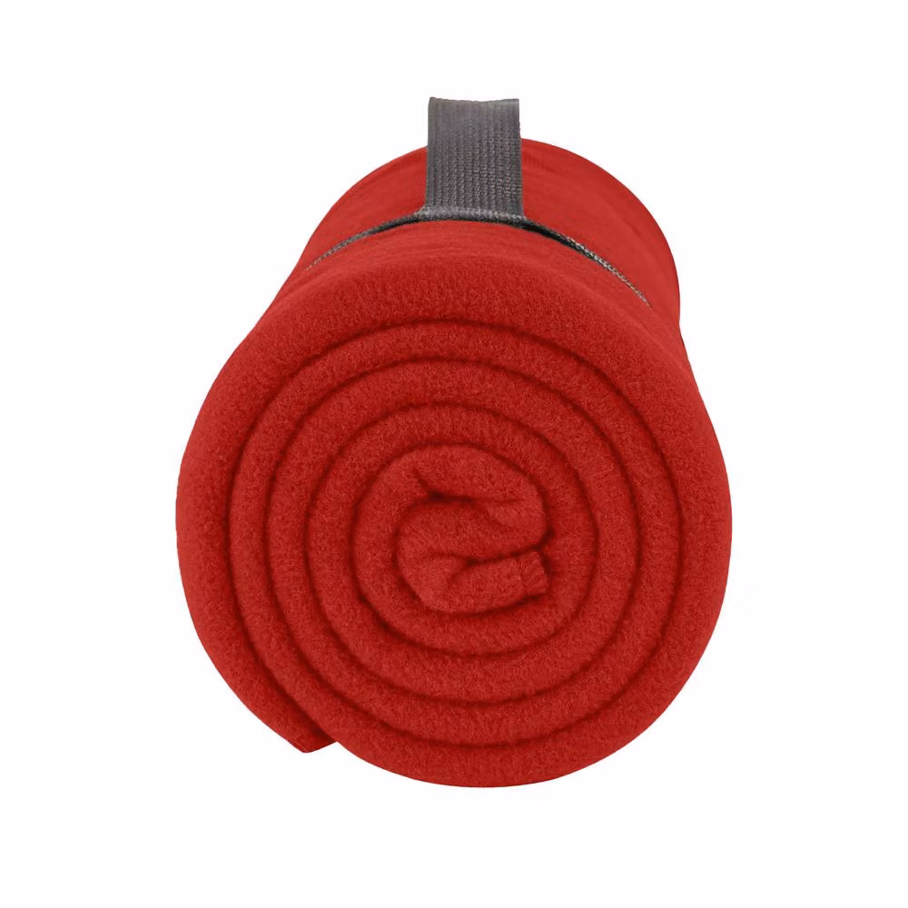 SOL'S Red Plaid Fleece Blanket – 2