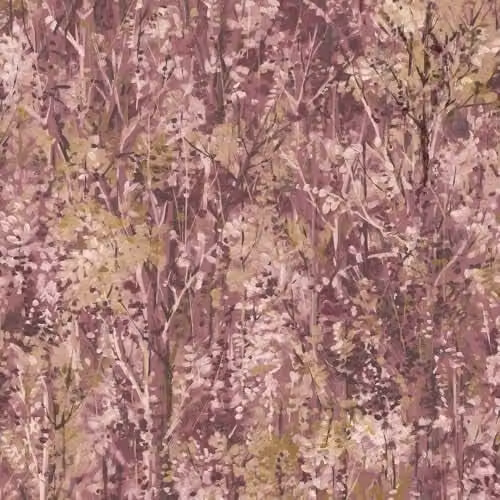Holden Decor Verdant Berry Pink Floral Botanical Wallpaper