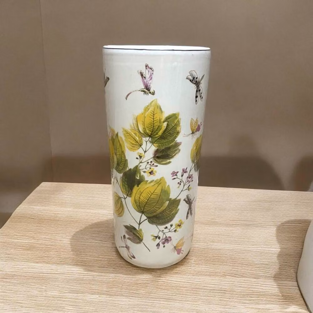 Minster Multicolour Floral Ceramic Round Umbrella Stand W: 20 cm, D: 20 cm, H: 46 cm – 2