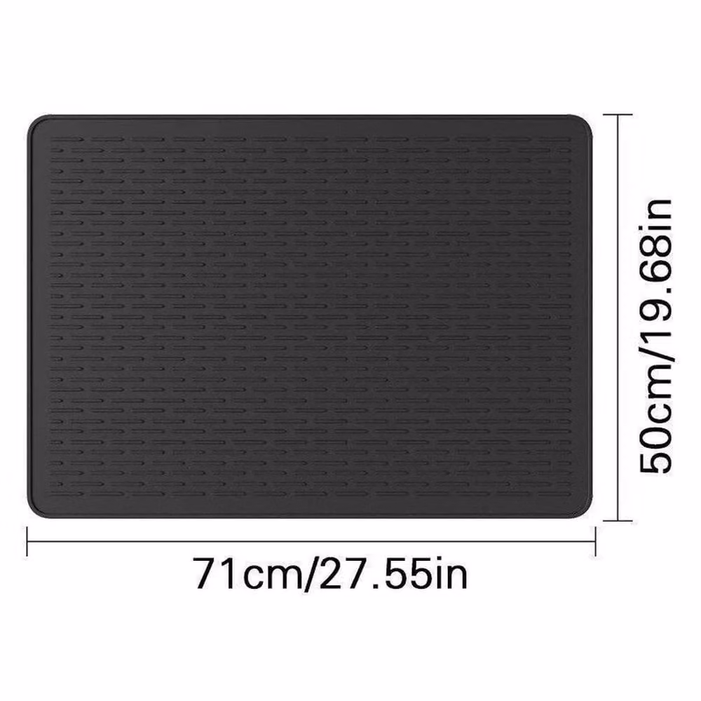 EONLION Black Silicone and Glass Electric Induction Hob Stove Cover Protector, Width: 100 cm – 3