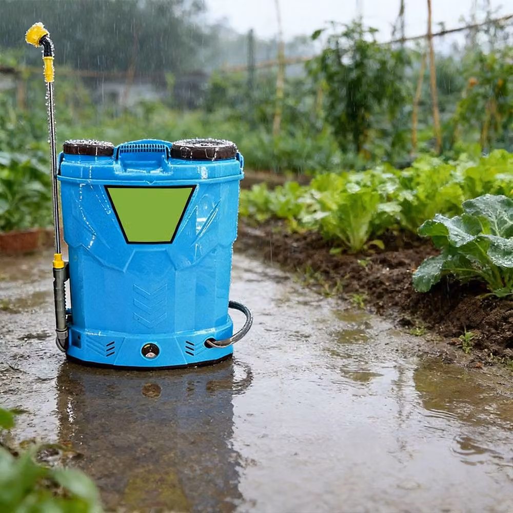 Ventryn 20L Cordless Knapsack Pressure Sprayer with Rechargeable Battery, Blue – 3