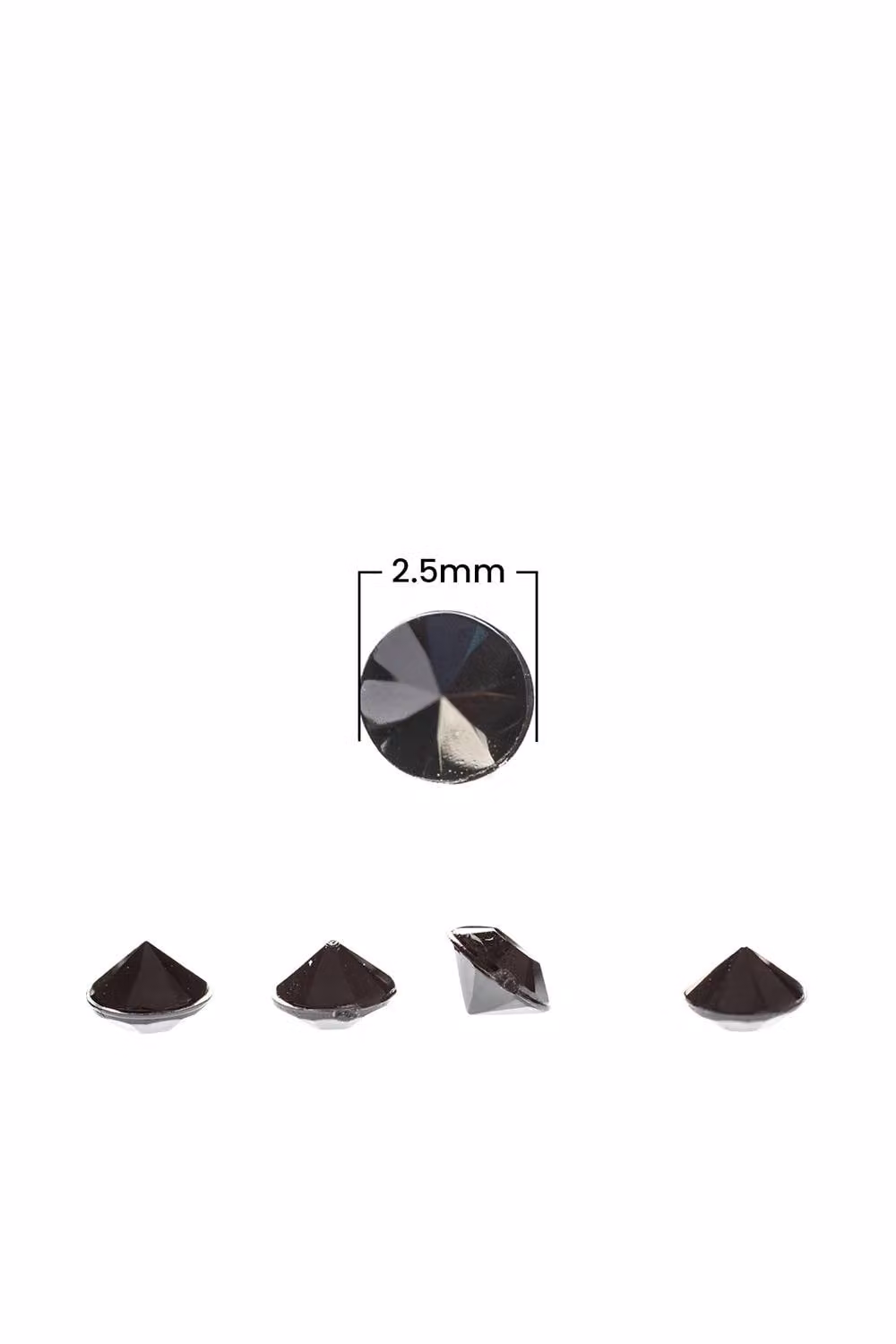 Neel Blue Acrylic Rhinestone Table Confetti Scatters, 4000 Pieces in Black and Blue – 1