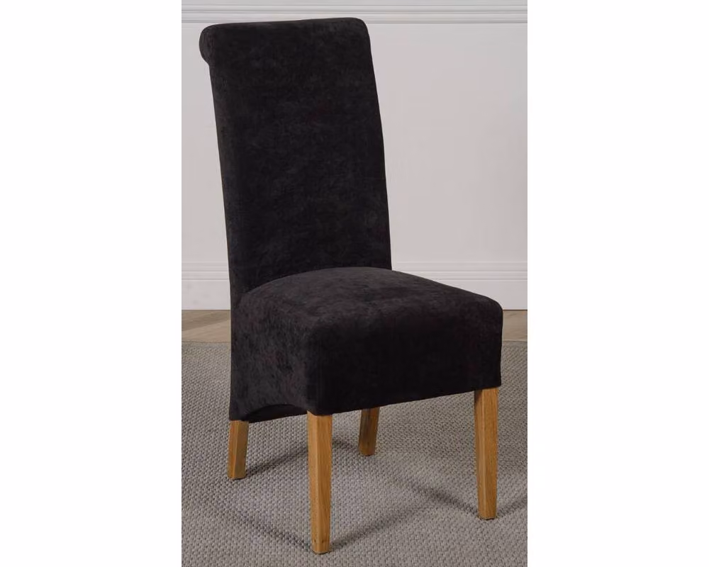 Thats Furniture Kuba Oak Dining Table and 4 Montana Fabric Chairs Set, W: 150 cm, D: 85 cm – 7