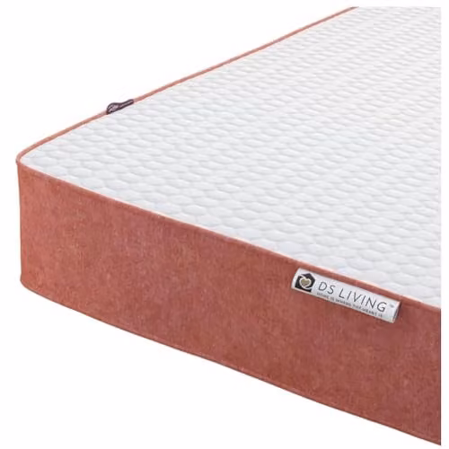 DS Living Topaz Hybrid Gel-Flex Memory Foam Mattress in Amber, W/D/H: 150 x 200 x 25.4 cm