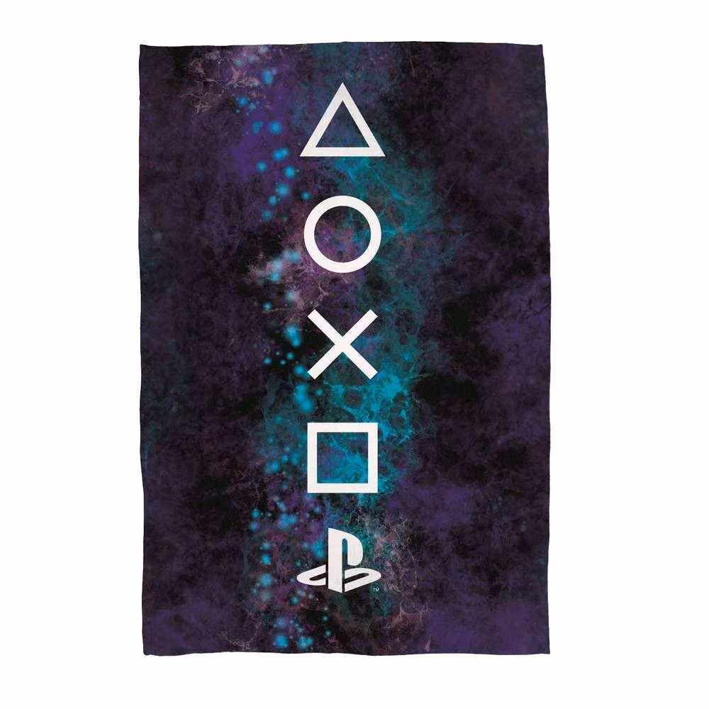 Playstation Multicolour Fleece Nebula Crib Blanket – 2