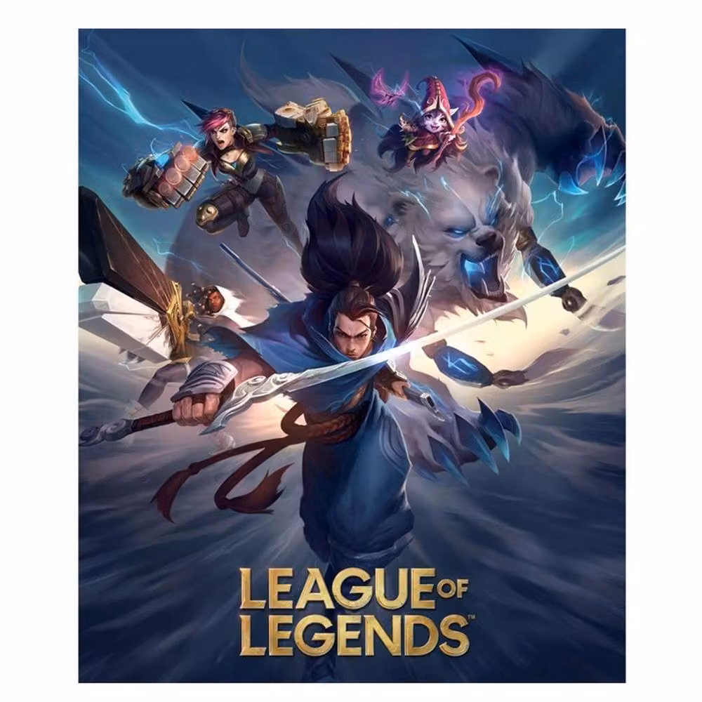 League Of Legends Multicolour 3D Lenticular Graphic Wall Poster – 2