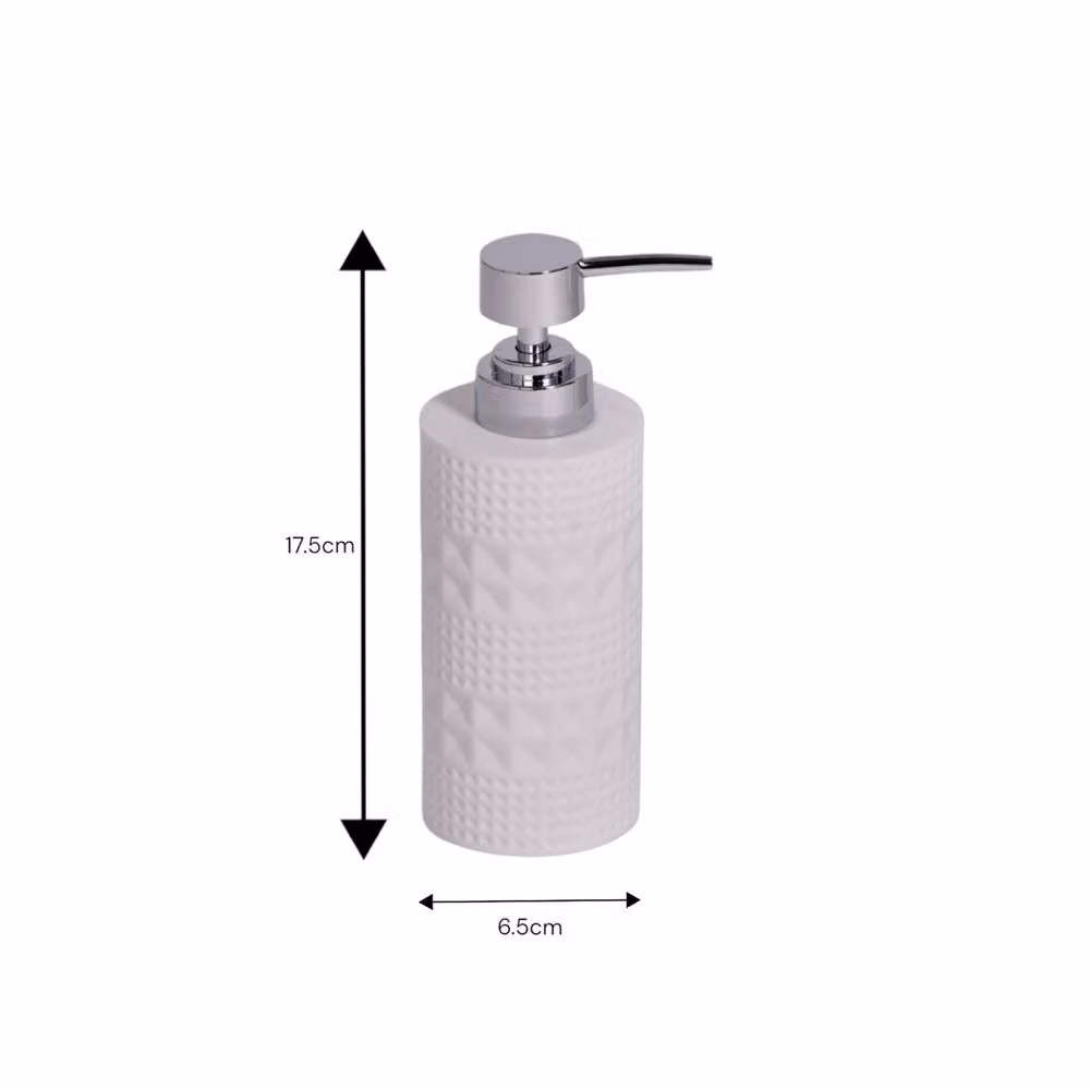 Showerdrape Maison Liquid Soap Dispenser in Green or White Shimmer – 2