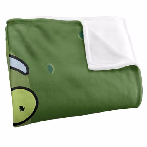 Rick & Morty Pickle Silky Touch Super Soft Fleece Throw Blanket, White, W/D/H: 152 x 127 cm – 3