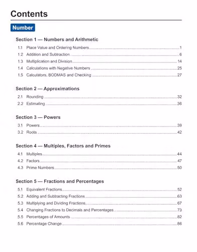 CGP KS3 Maths Textbook 1 for Years 7, 8 and 9 – 3