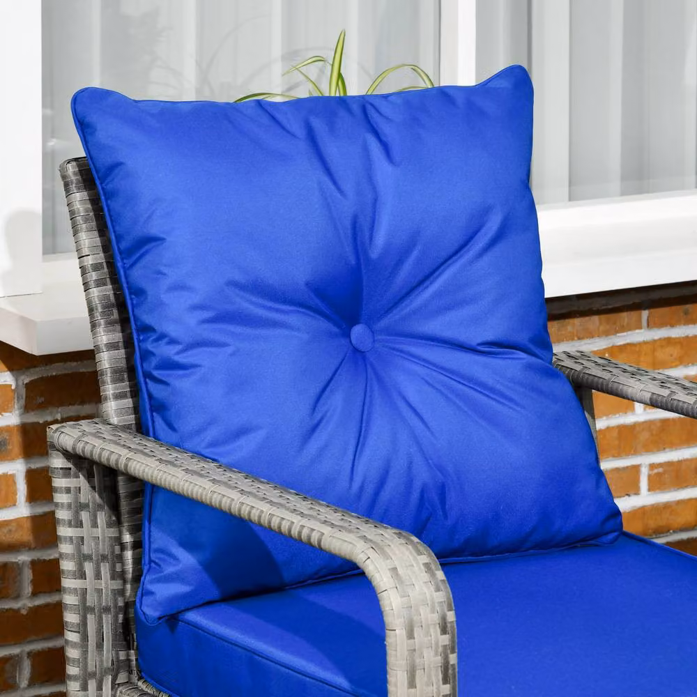 STILVORA Modern Blue Chairs with Storage – 5