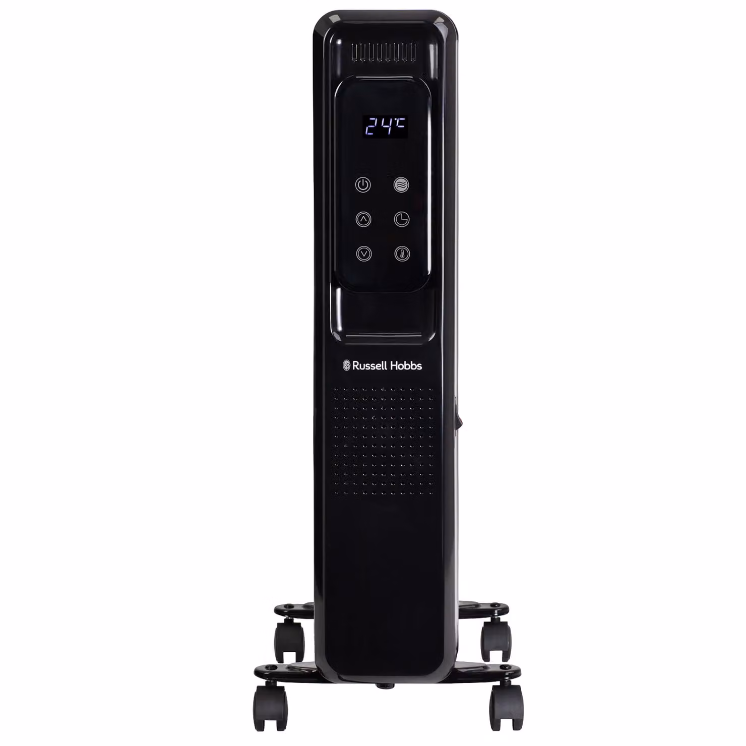 Russell Hobbs 2000W 9 Fin Oil Filled Radiator in Black – 6
