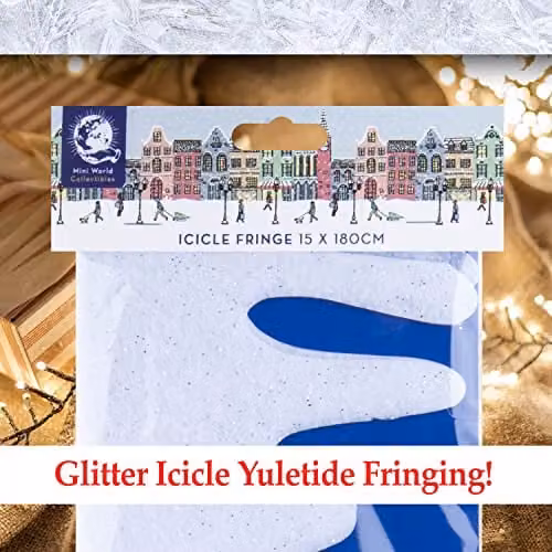 VFM e-Store White Decorative Christmas Icicle Fringe – 7