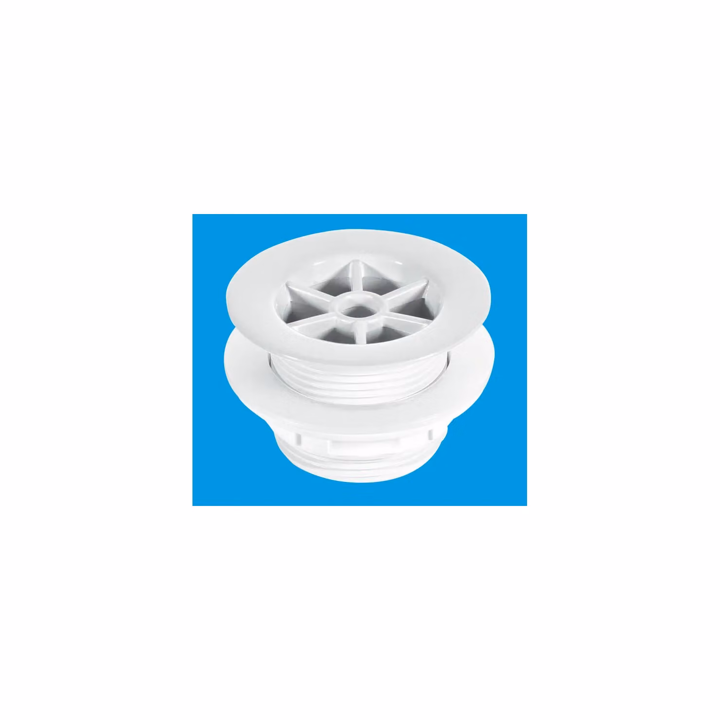 McAlpine WS5 1.5 inch Shower Waste with 70mm White Plastic Flange – 2