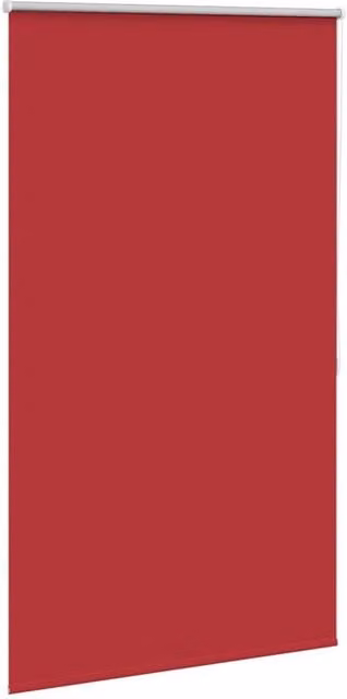 Berkfield Home Thermal Insulating Blackout Roller Blind, Red, W: 120 cm, H: 175 cm