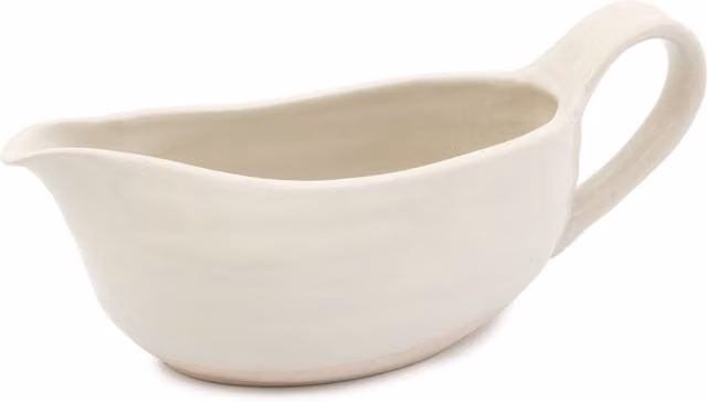 Jamie Oliver Big Love Great Gravy Boat, White Stoneware, 400ml – 1