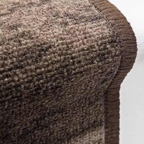 runrug Icona Hardwearing Stair Runner Rug, Dark Brown, W: 120 cm, L: 630 cm – 4
