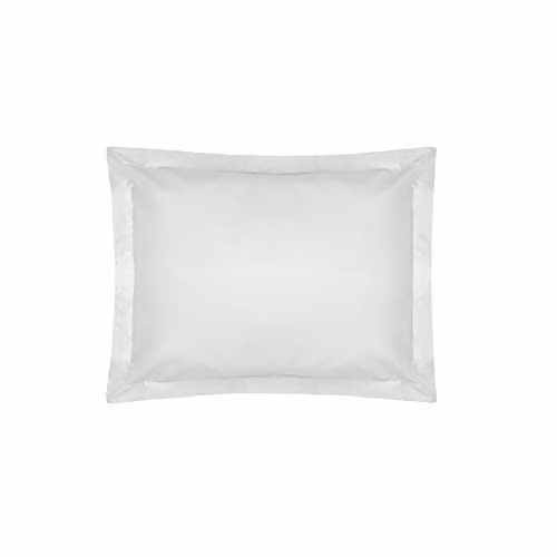 Belledorm Pima Cotton Sateen 450 Thread Count Oxford Pillowcase in White