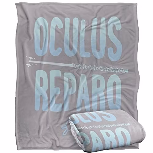 LOGOVISION Harry Potter The Broken Glasses Super Soft Fleece Throw Blanket, W/D/H: 152 x 127 cm, Multicolour