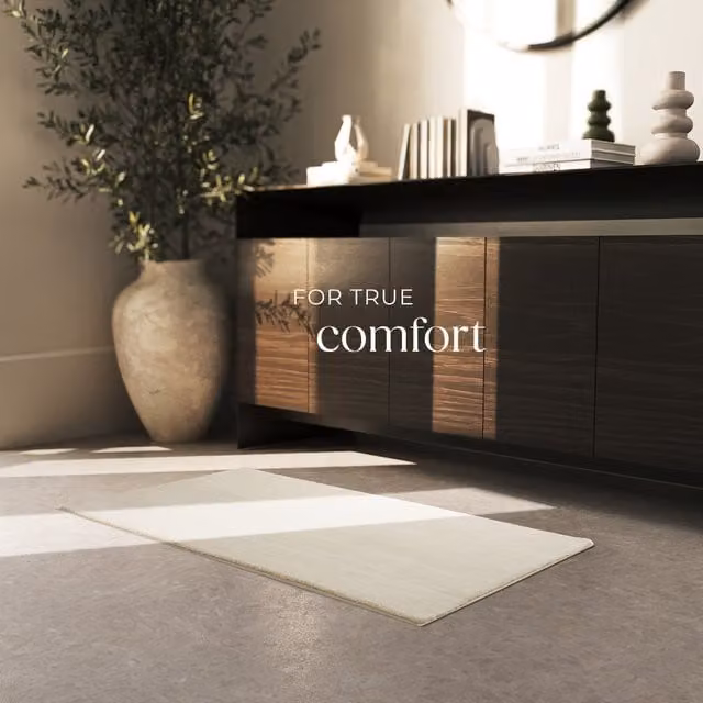 tectake Zonelle Rectangular Modern Rug in Beige and Yellow, Diameter: 110 cm