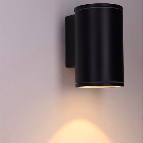 Netlighting Orion LED Outdoor Surface Mounted Wall Light Black IP54 – 2