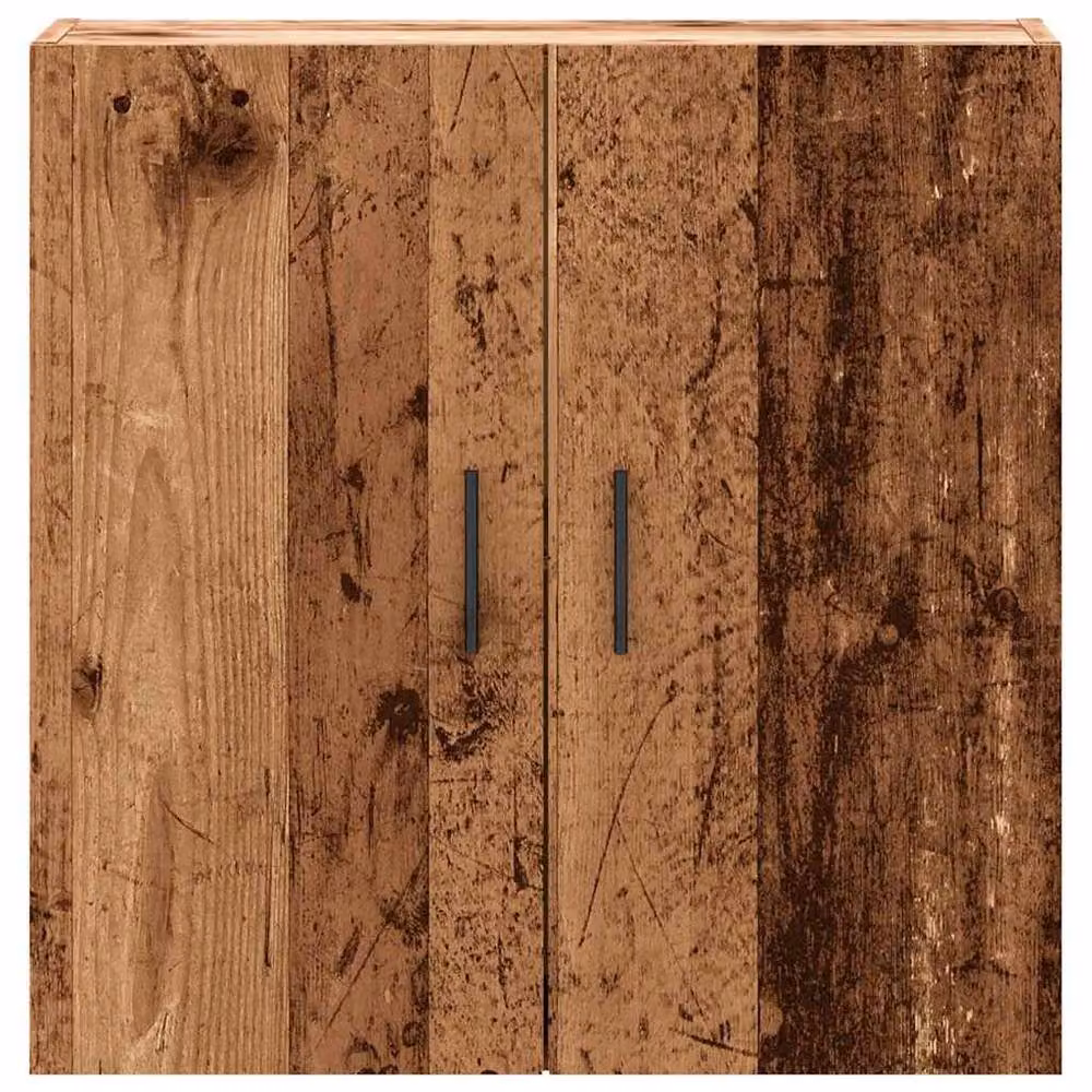 Berkfield Home Wall Mounted Cabinet in Old Wood Brown, W/D/H: 60 x 31 x 60 cm – 3