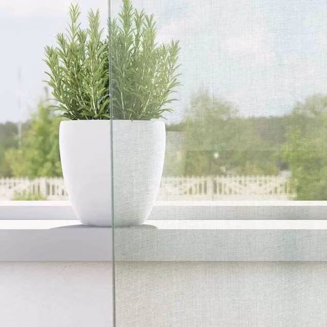 Berkfield Home Grey Voile Fabric Curtains with Tabs, 2 Pack, W: 140 cm, H: 225 cm