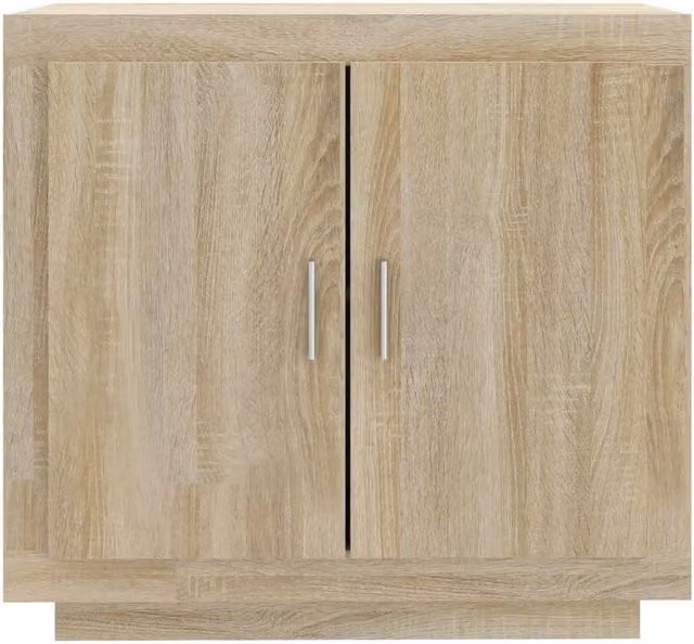 Berkfield Home Sonoma Oak Sideboard in Light Brown, W/D/H: 80 x 40 x 75 cm – 1