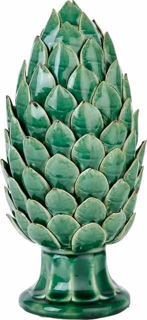 KDMK Large Globe Green Chianti Artichoke Ceramic Tabletop Decorative Accent