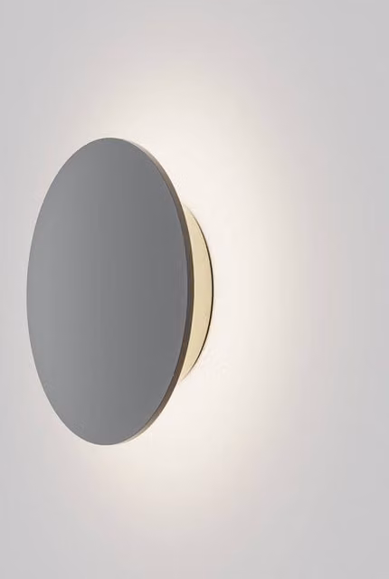 Netlighting Wald Modern Outdoor LED Wall Lamp in Grey with 3000K Warm White Light and 1050lm Output – 1