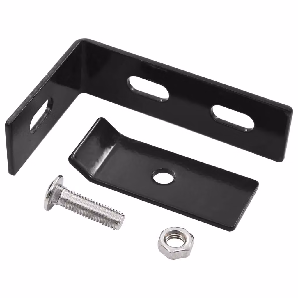 Berkfield Home Wall Corner Connector, 10 Set, Anthracite Black, Galvanised Stainless Steel – 3
