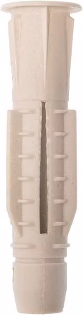 JCP Construction Products Universal Nylon Plugs for Hollow Walls, Beige, Box of 100, 8 x 50 mm