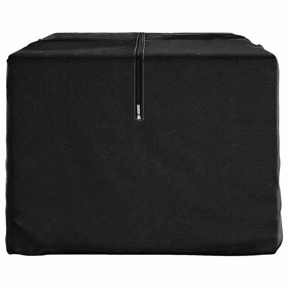 Berkfield Home Garden Cushion Storage Bag in Black, W/D/H: 135 x 40 x 55 cm – 3