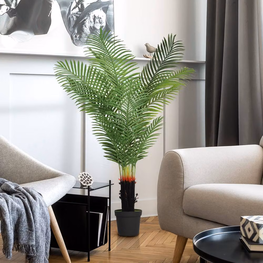 STILVORA Artificial Green Palm Tree, Height: 150 cm – 6