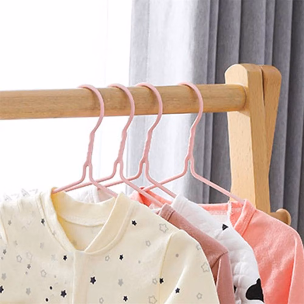 Nordara 40-Piece Multicolour Metal Wire Clothes Hangers for Kids in Pink, Blue and Multicolour – 2