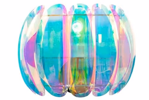 Lucide Glinstar Multicolour LED Wall Light with E27 Fitting